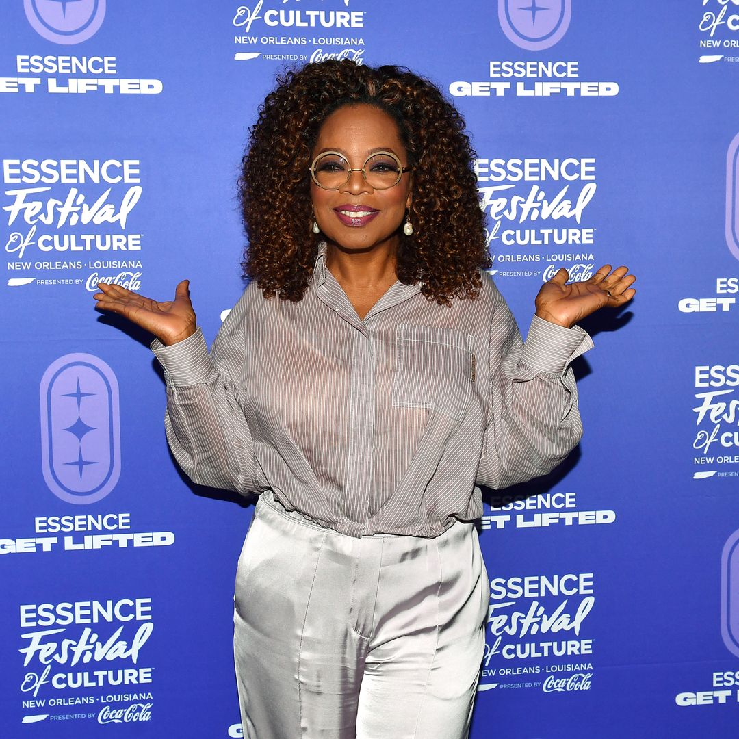 Oprah Winfrey wows in waist-cinching outfit after sharing weight loss secrets
