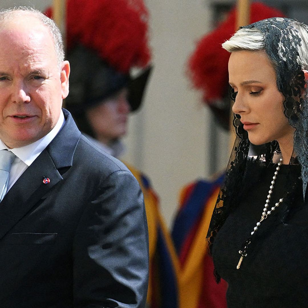 Princess Charlene and Prince Albert make special royal visit to the Vatican