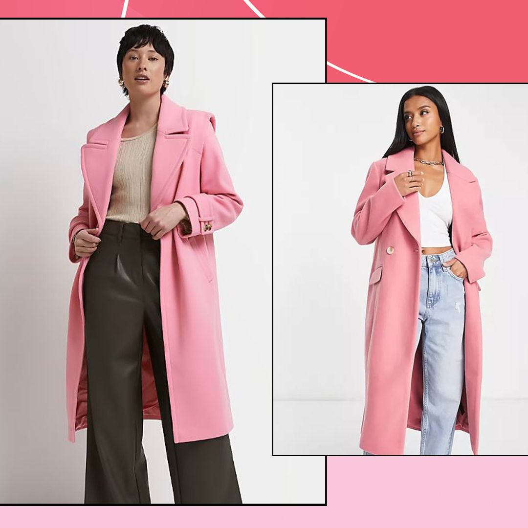 9 best pink coats to brighten up your spring wardrobe