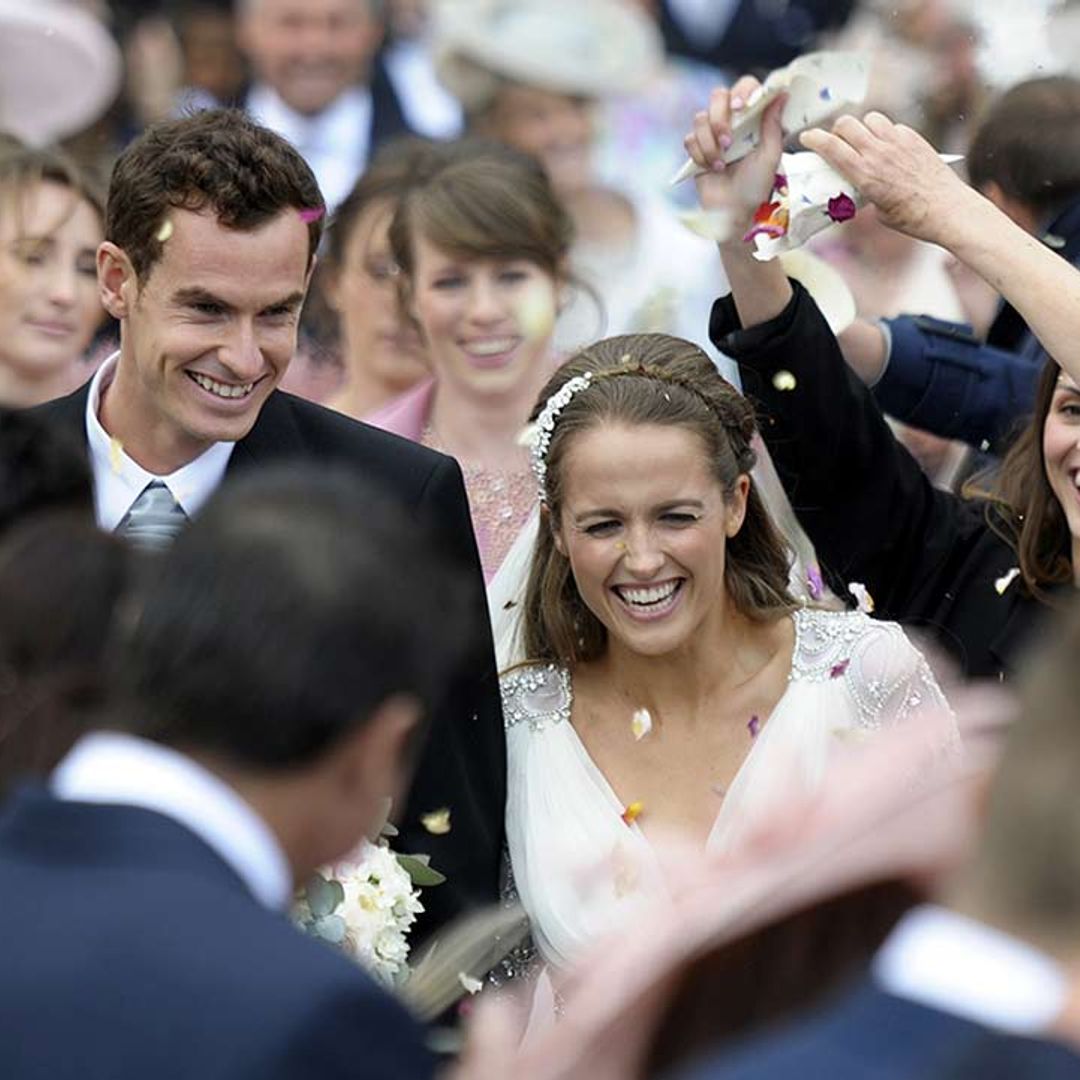 Andy Murray's wife Kim's wedding dress had major Kate Middleton vibes