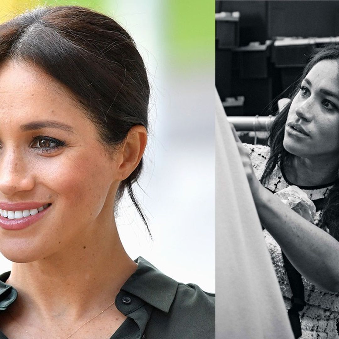 Duchess Meghan wore the most incredible Gucci dress for her British Vogue photoshoot