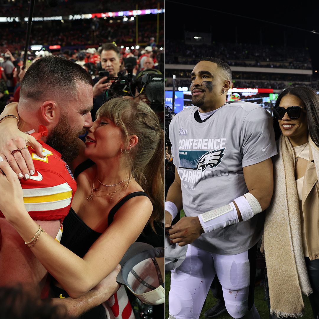 The hottest celebrity couples in the NFL: Taylor Swift and Travis Kelce, Ciara and Russell Wilson, more