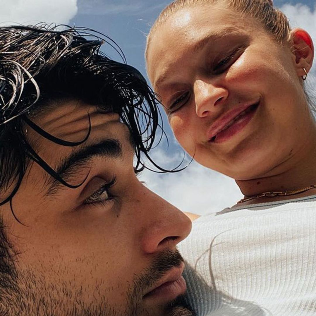 Gigi Hadid shares never-before-seen baby bump photos taken moments before giving birth