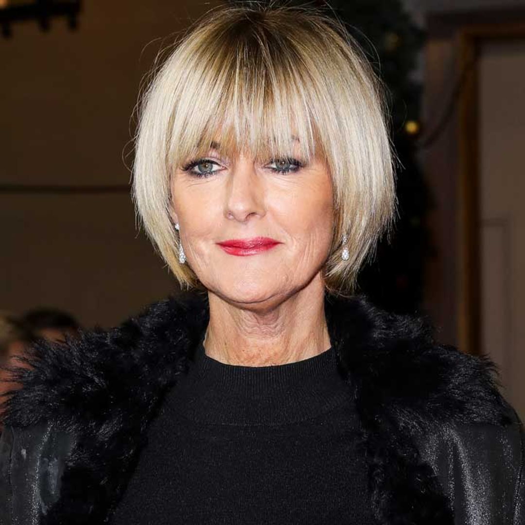 Jane Moore’s gorgeous grey suit is from the high street