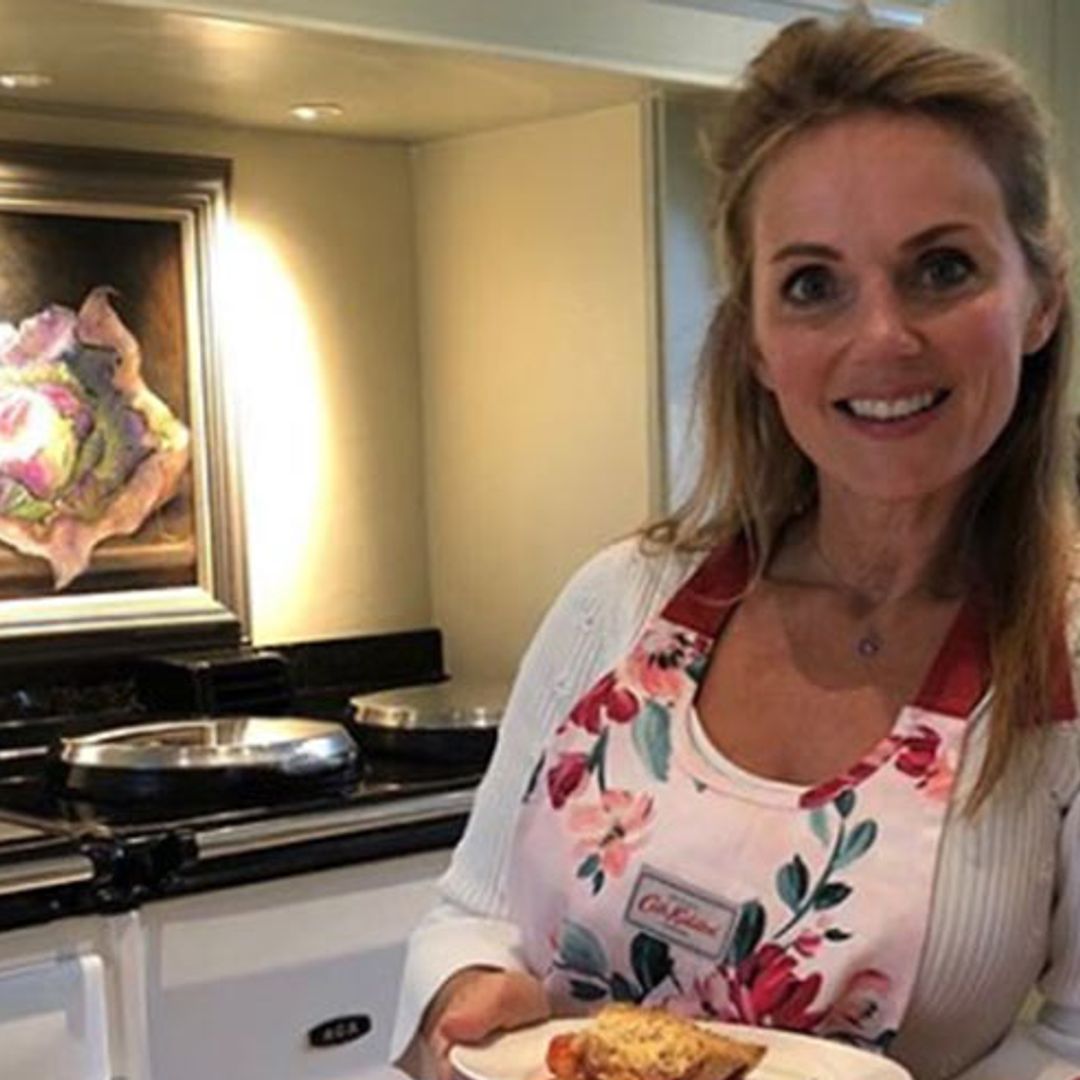 Geri Horner was inspired by Bake Off to make this homemade dessert – and she shared the recipe