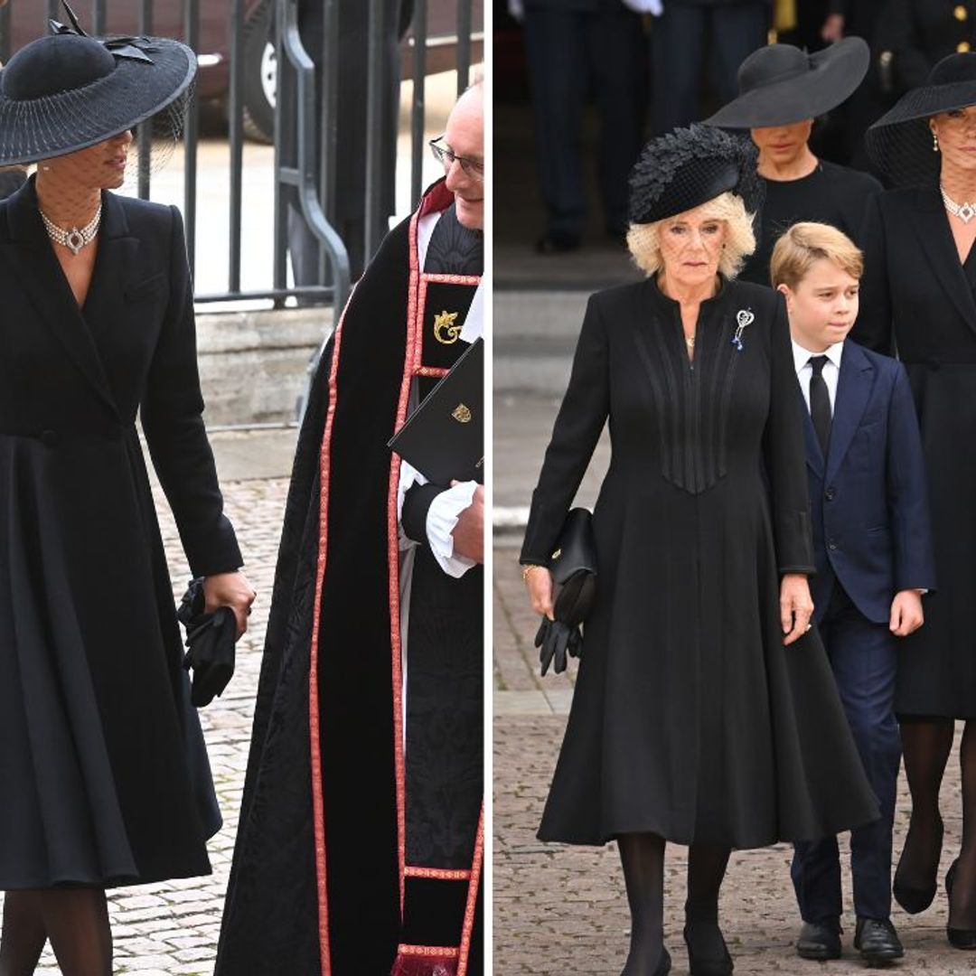 Princess Kate opted for her favourite dress style at the Queen's Funeral