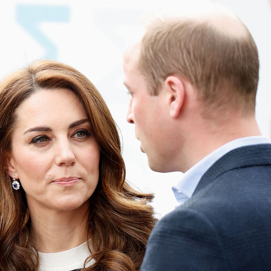 Kate Middleton corrects Prince William in funny exchange as they react to royal baby news