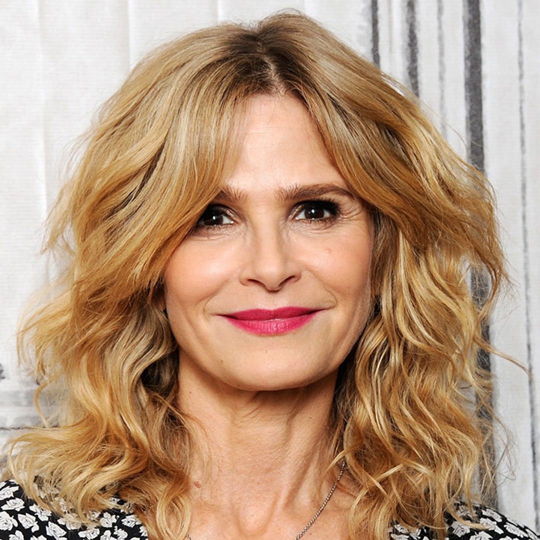 Kyra Sedgwick shares glimpse inside very chic living room with exposed brick wall