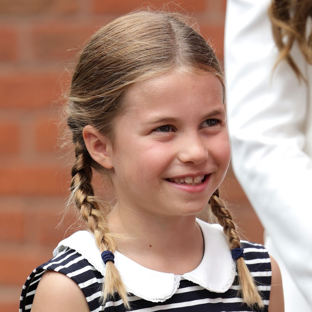 Princess Charlotte is her brother's double with 'display of playfulness'