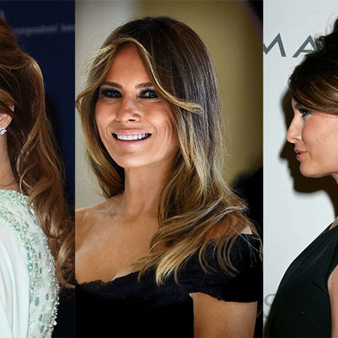 A look at Melania Trump's best hairstyles to date...