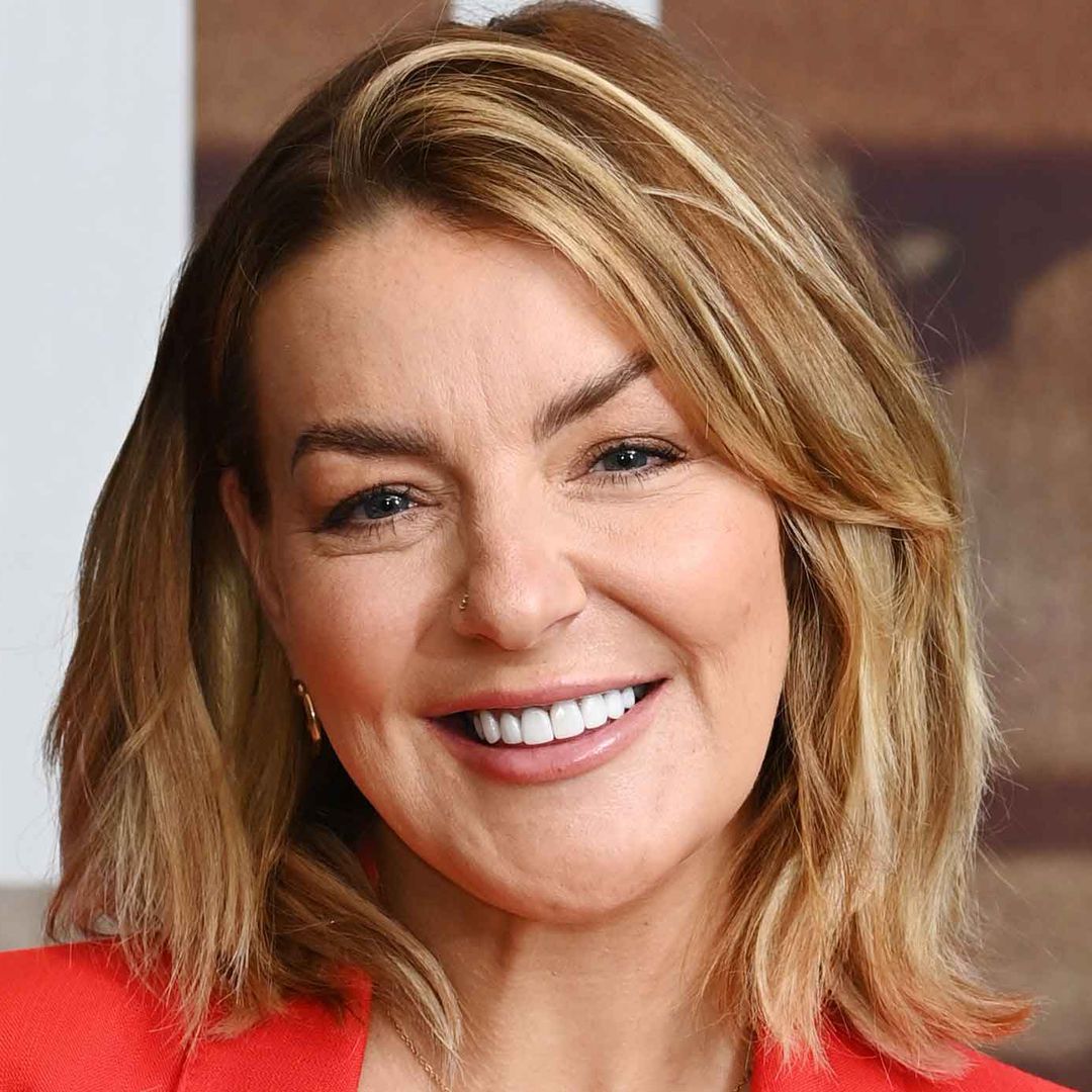 Sheridan Smith's leg-lengthening denim mini dress is so chic and on sale