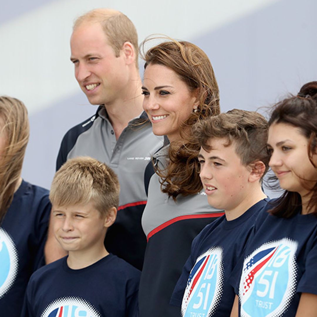 Prince William and Kate attend America's Cup World Series