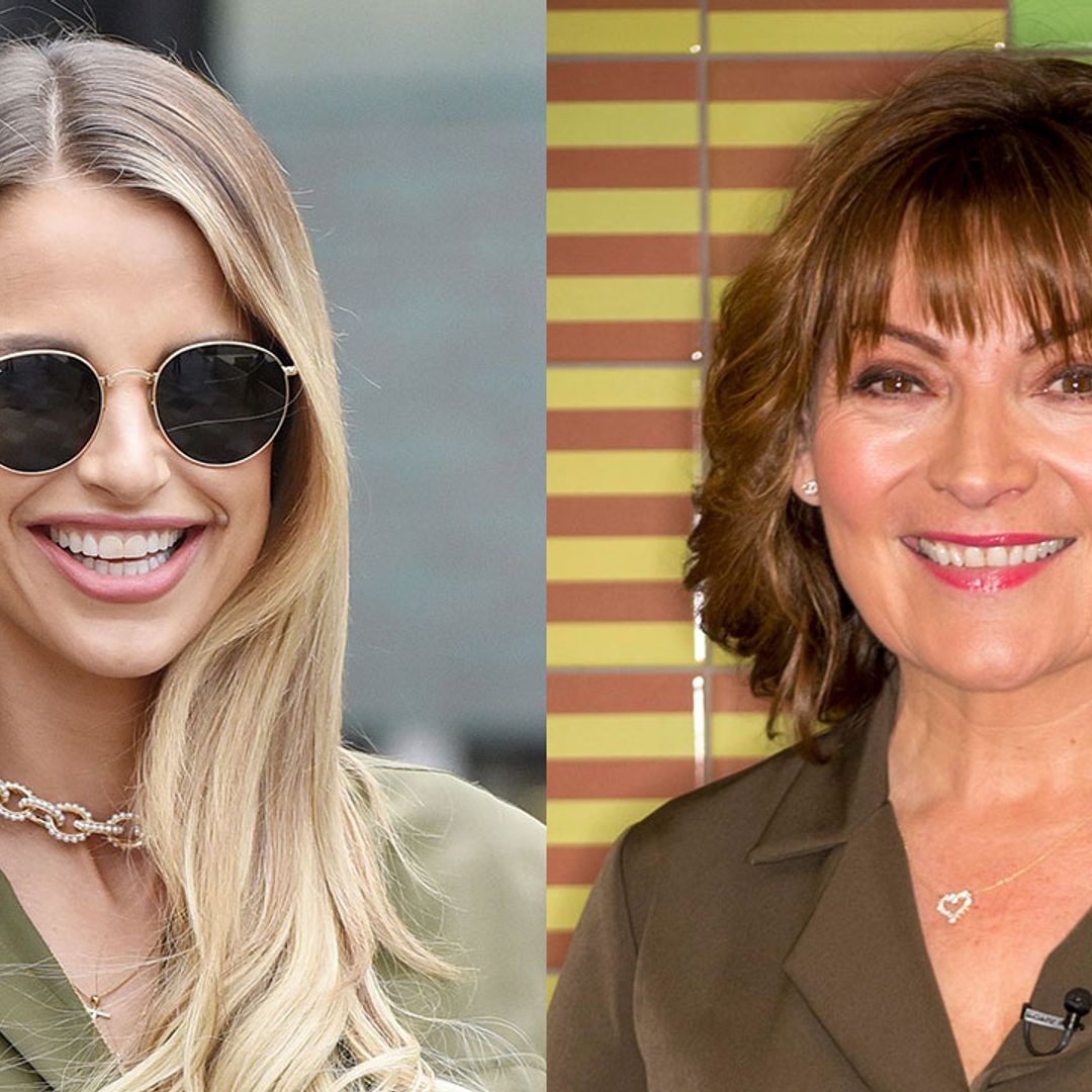 Vogue Williams and Lorraine Kelly just twinned in matching green outfits on live TV