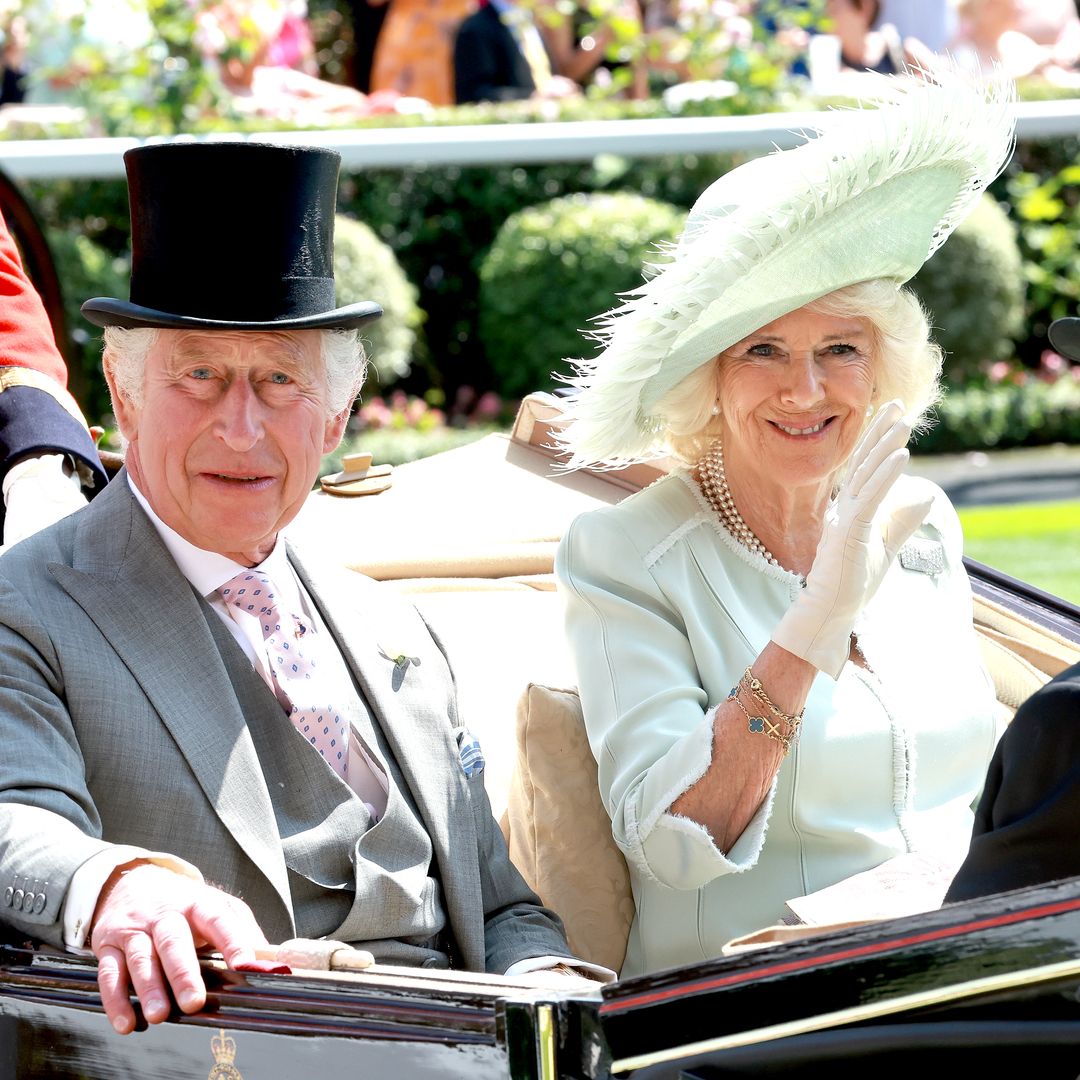 WATCH: Queen Camilla receives cheeky and unexpected kiss at Royal Ascot