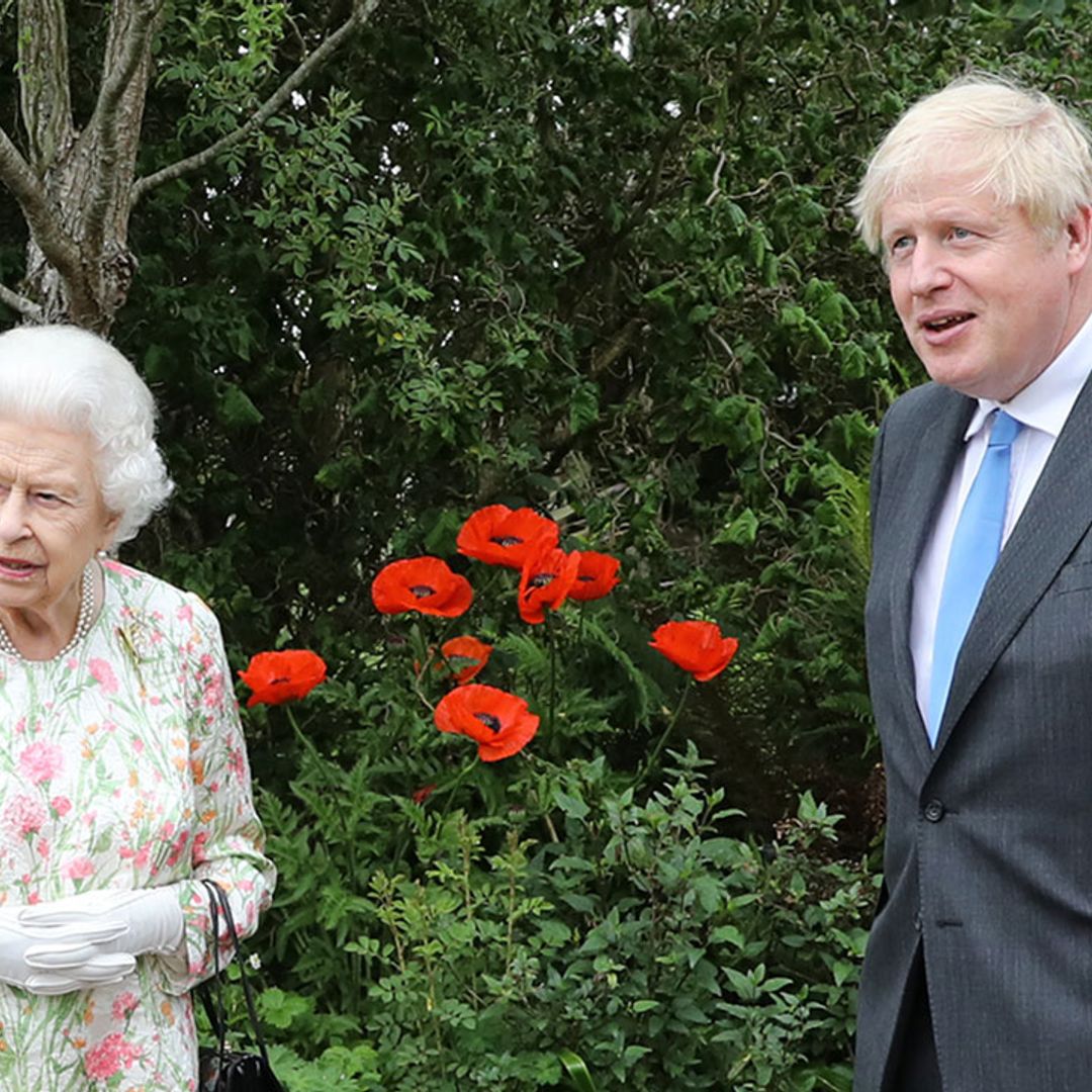 The Queen holds first face-to-face meeting with Boris Johnson since returning from winter break