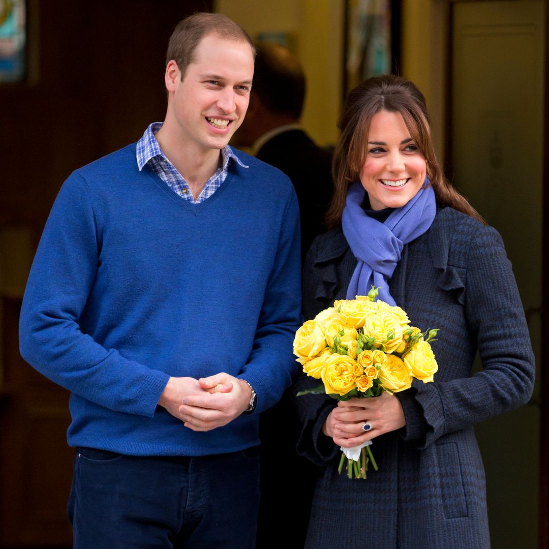 Prince William and Princess Kate's first ever glimpse inside new family garden