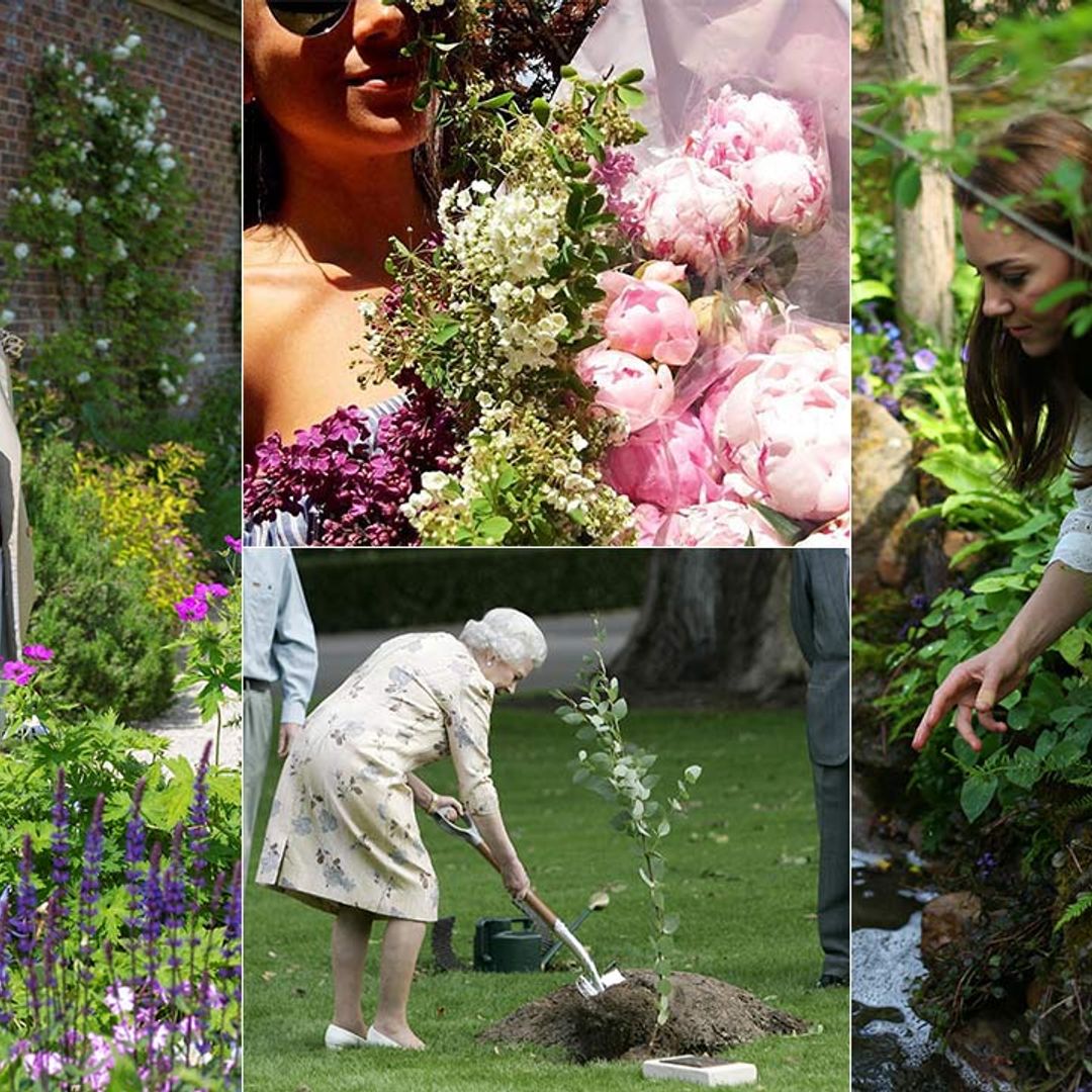 Green-fingered royals who love gardening