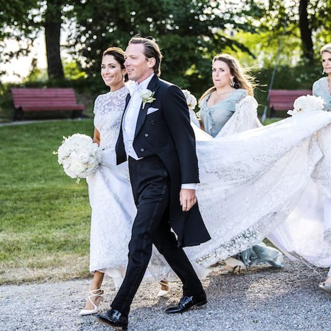 See Princess Madeleine of Sweden as a stunning bridesmaid for her best friend's wedding