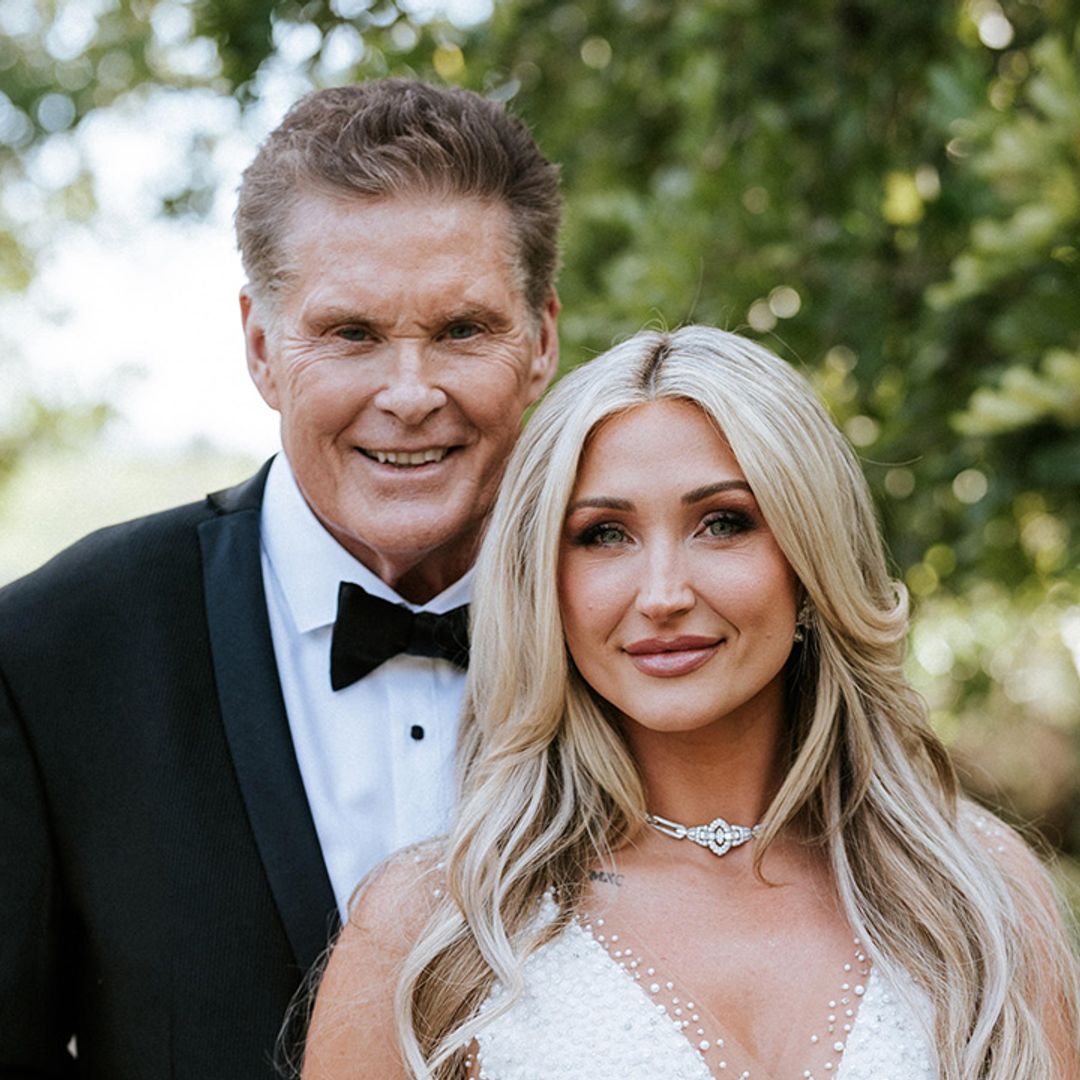 David Hasselhoff's daughter Taylor stuns in sweetest father-daughter wedding moment