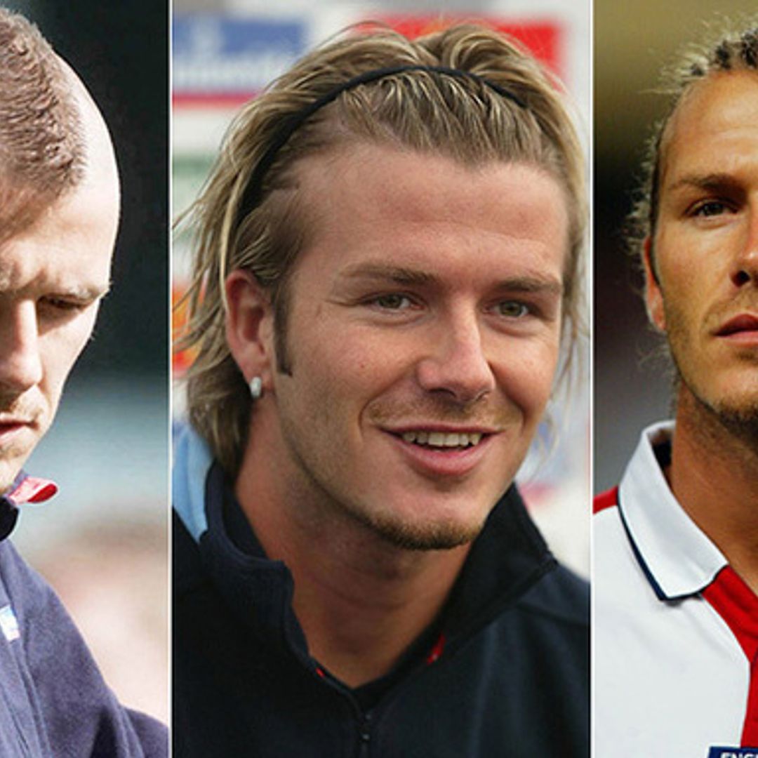 David Beckham's most iconic hairstyles: Cornrows were 'a bad decision'