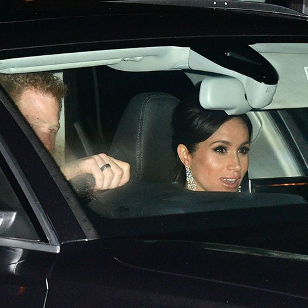 Duchess Meghan glows in diamonds at Prince Charles' 70th birthday party hosted by The Queen