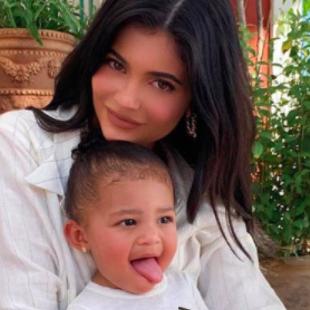 Kylie Jenner shares cute photo with daughter Stormi inside new garden - complete with swing chairs