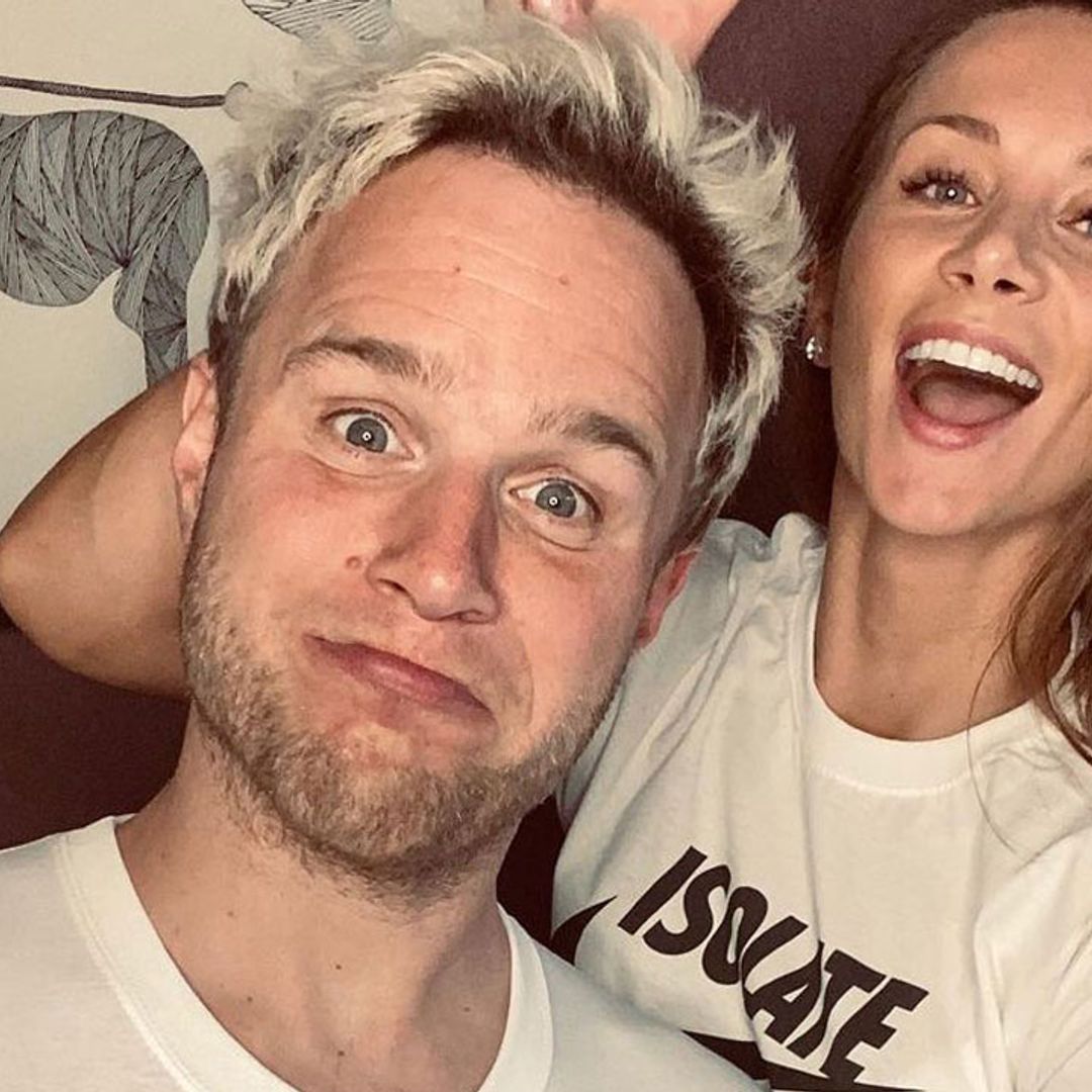 Olly Murs baby-proofs his home with girlfriend Amelia