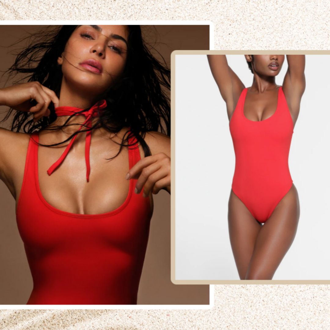 I predict Kim Kardashian's red Skims swimsuit will be the first to sell out