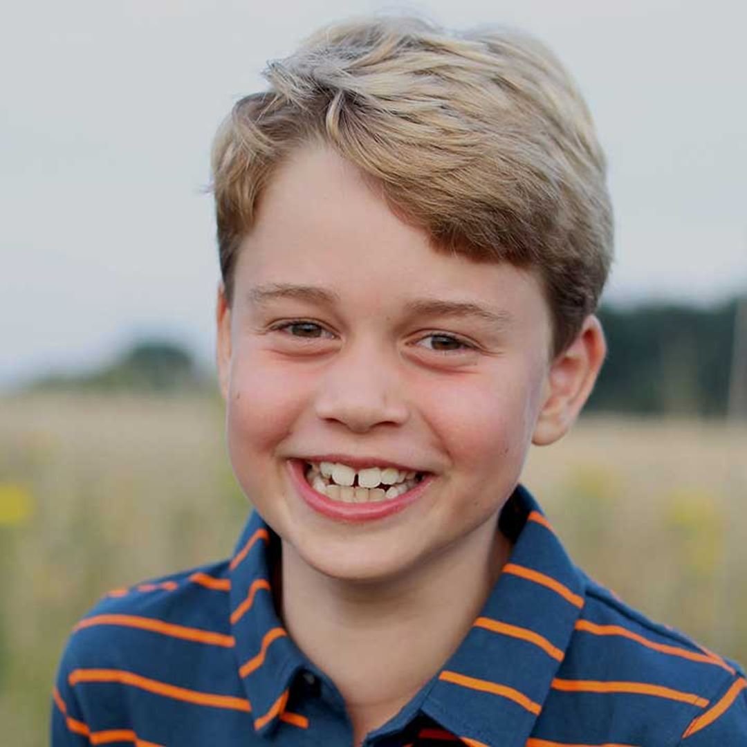 Prince George grins in eighth birthday photo with a sweet nod to Prince Philip