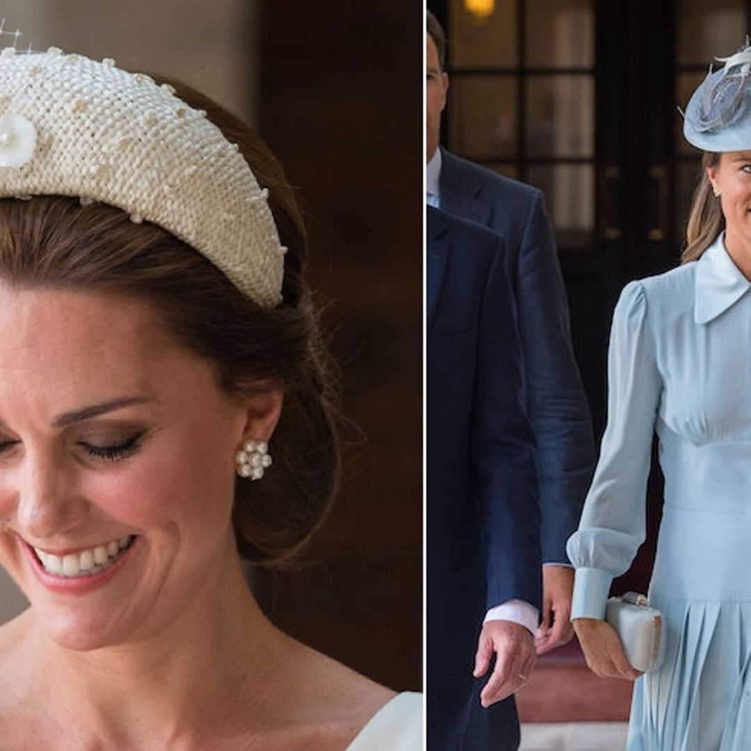 The one identical detail about Kate and Pippa's christening looks you might have missed