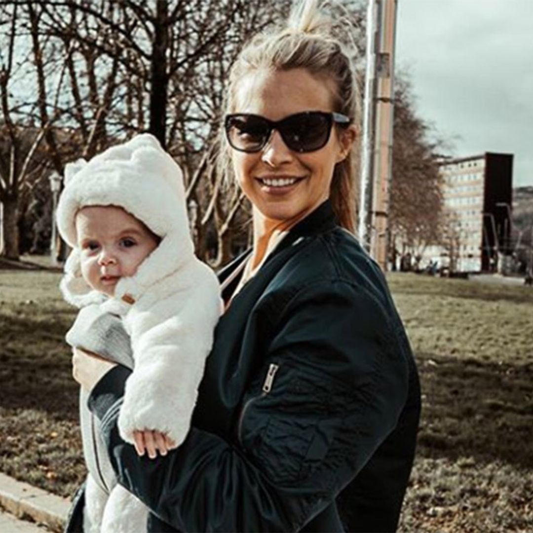 Actress Gemma Atkinson reveals emotional conflict about returning to work after baby Mia