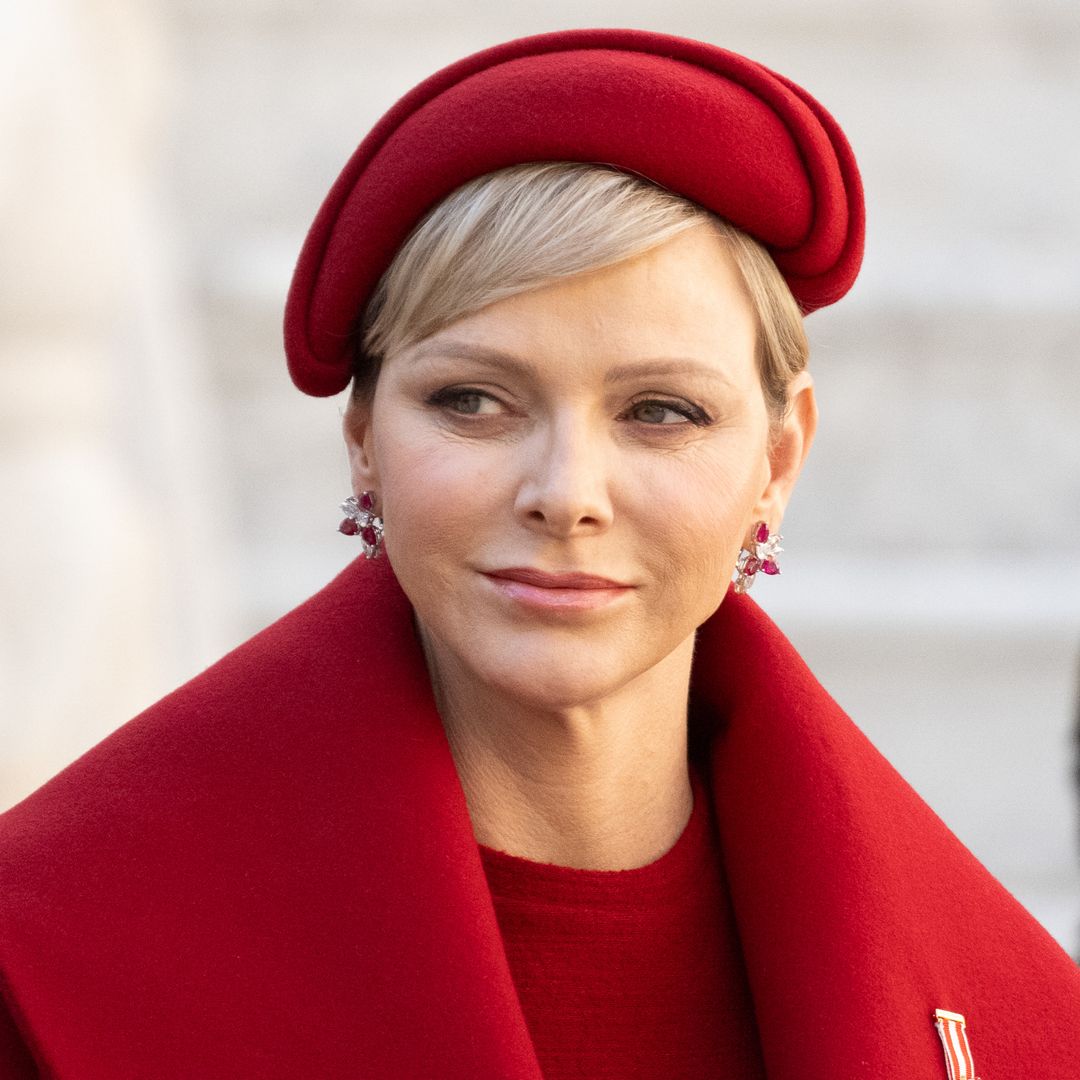 Princess Charlene rocks daring beauty look for festive outing with Prince Albert