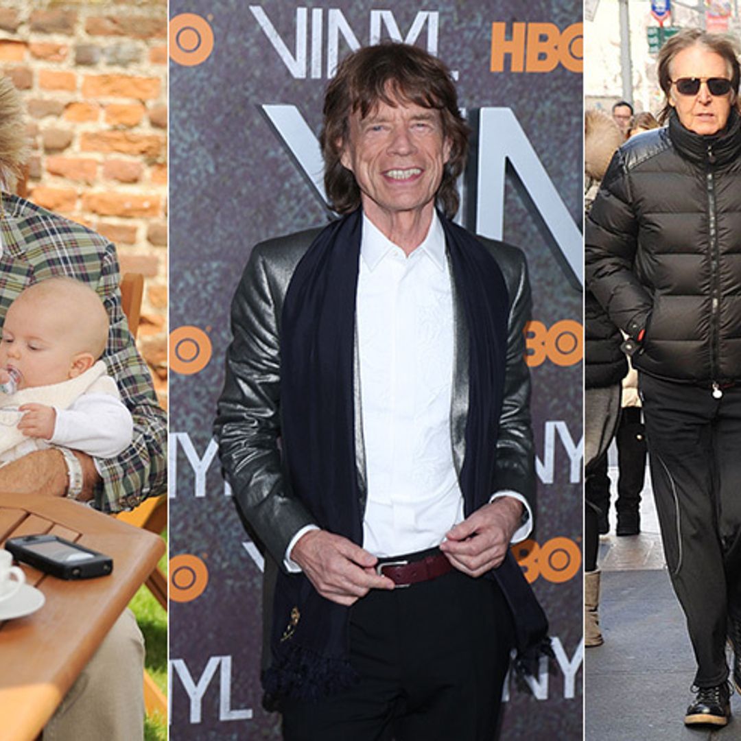 Celebrity dads who had kids later in life