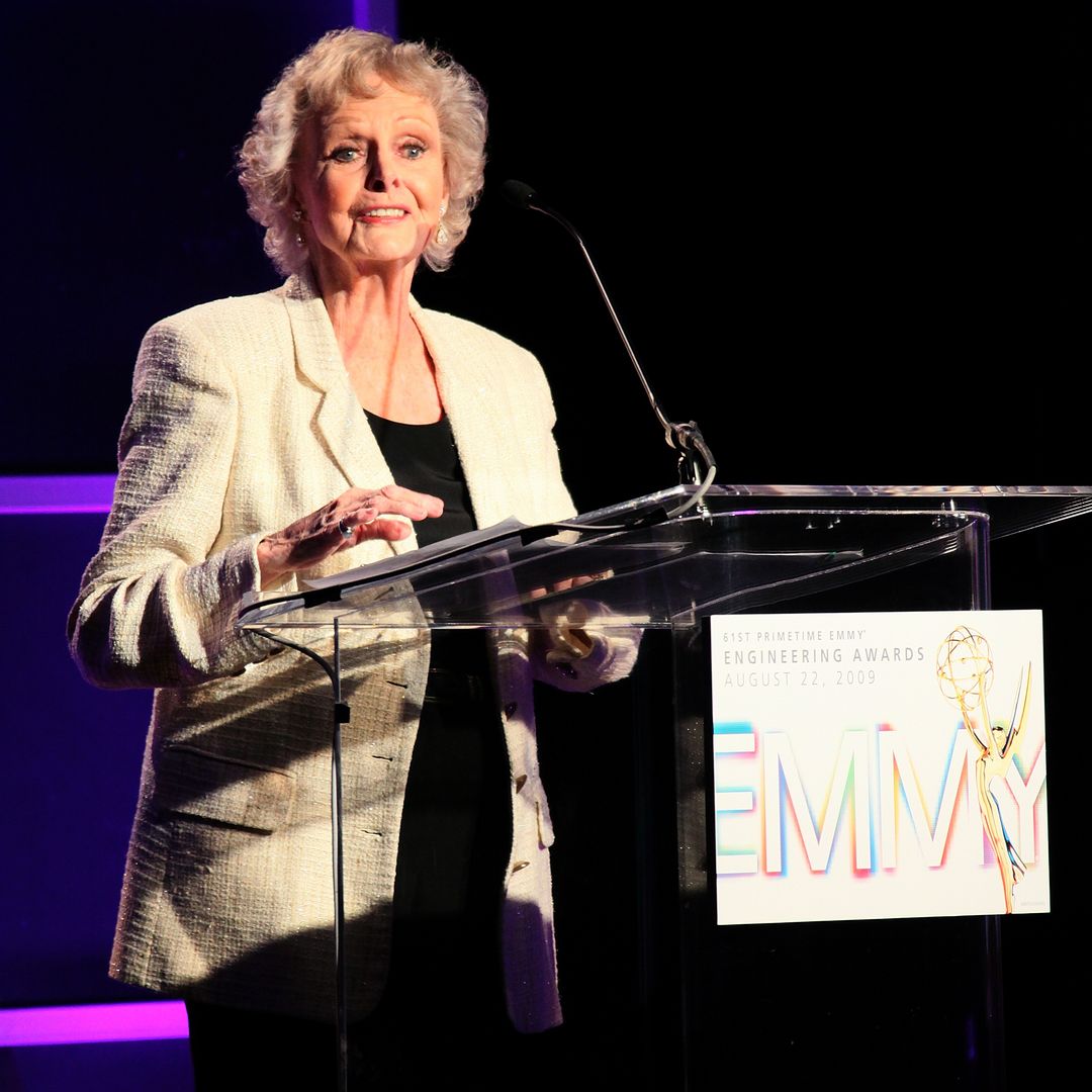 Actress June Lockhart appears on stage at the 61st annual Primetime Emmy Engineering Awards at the Renaissance Hollywood Hotel on August 22, 2009 in Hollywood, California