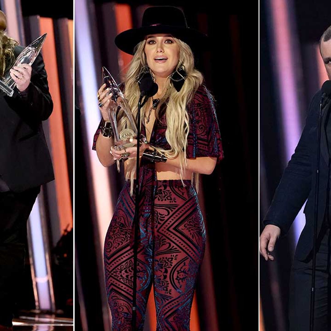 Chris Stapleton, Lainey Wilson & Luke Combs win big at 2022 CMAs - all the winners