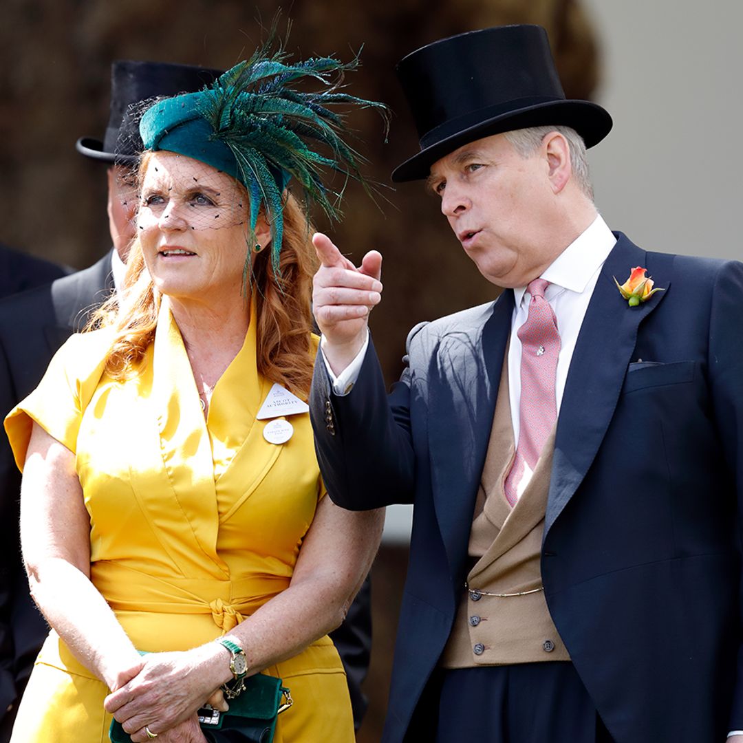 Prince Andrew and Sarah Ferguson's family living room we never see