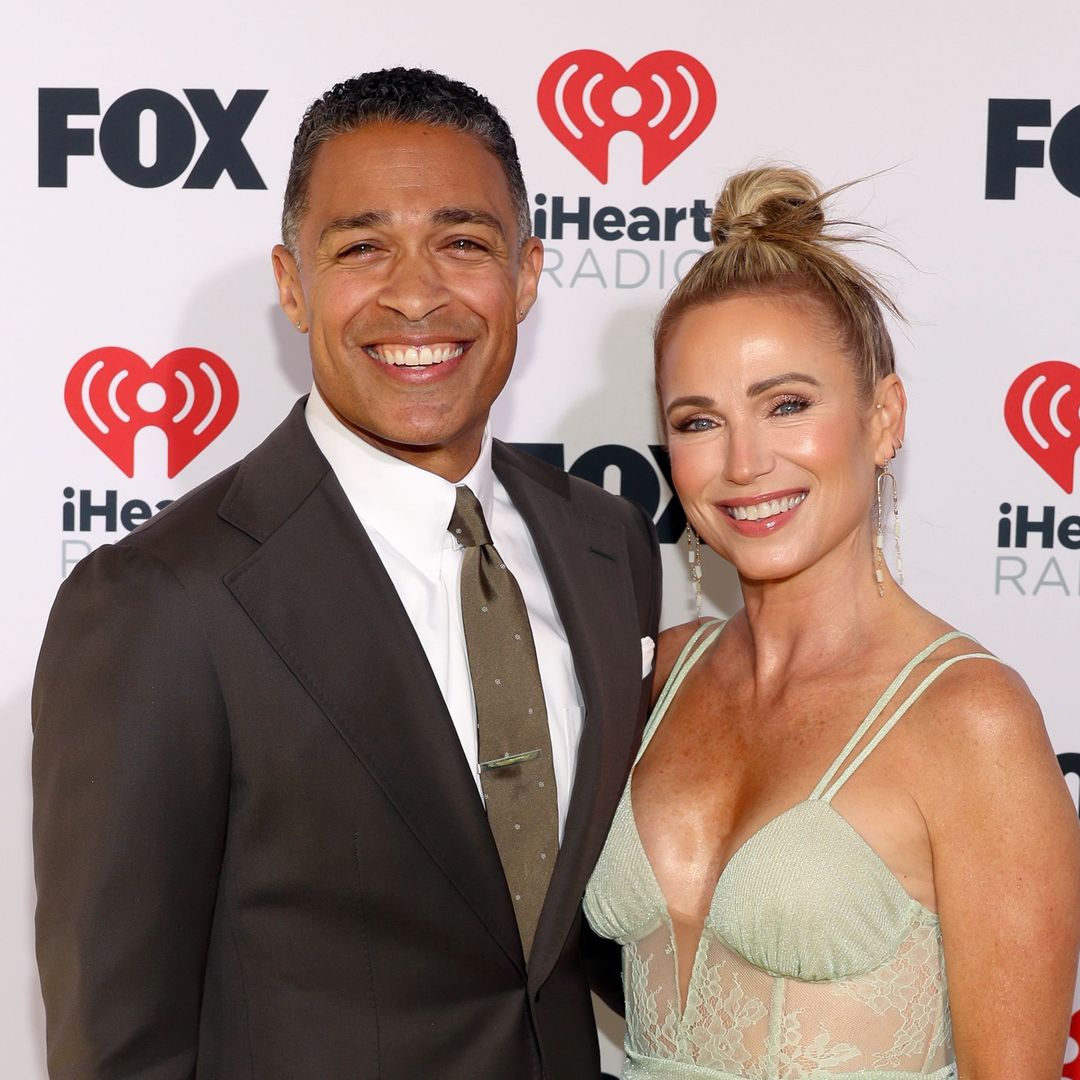 Amy Robach and T.J. Holmes can't keep their hands off each other for glam new red carpet appearance