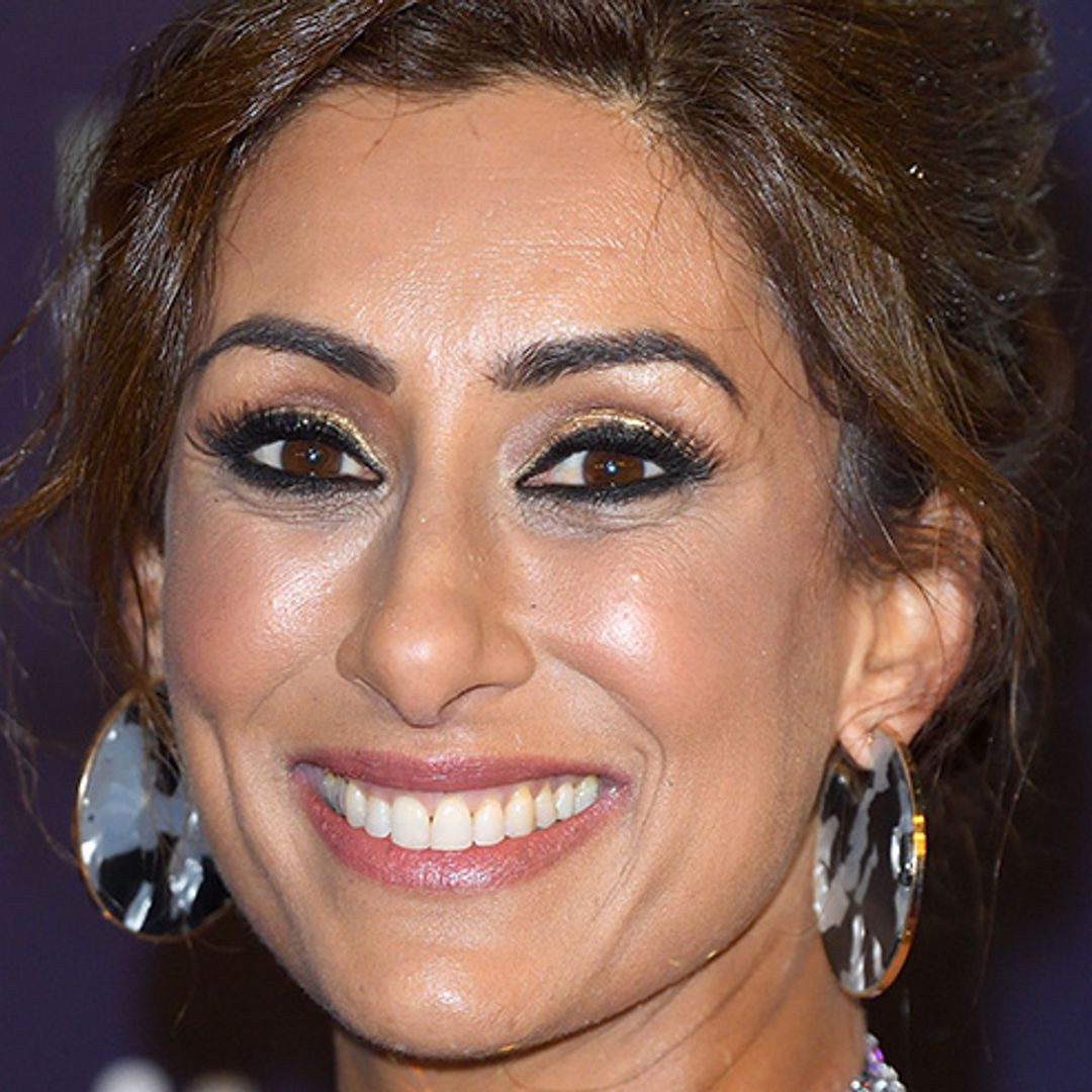 Saira Khan's Marks & Spencer camel shirt dress is the most classic style ever