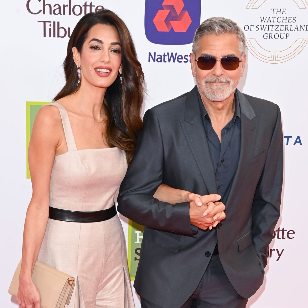 Amal and George Clooney look besotted as they lead star-studded arrivals at Prince's Trust Awards