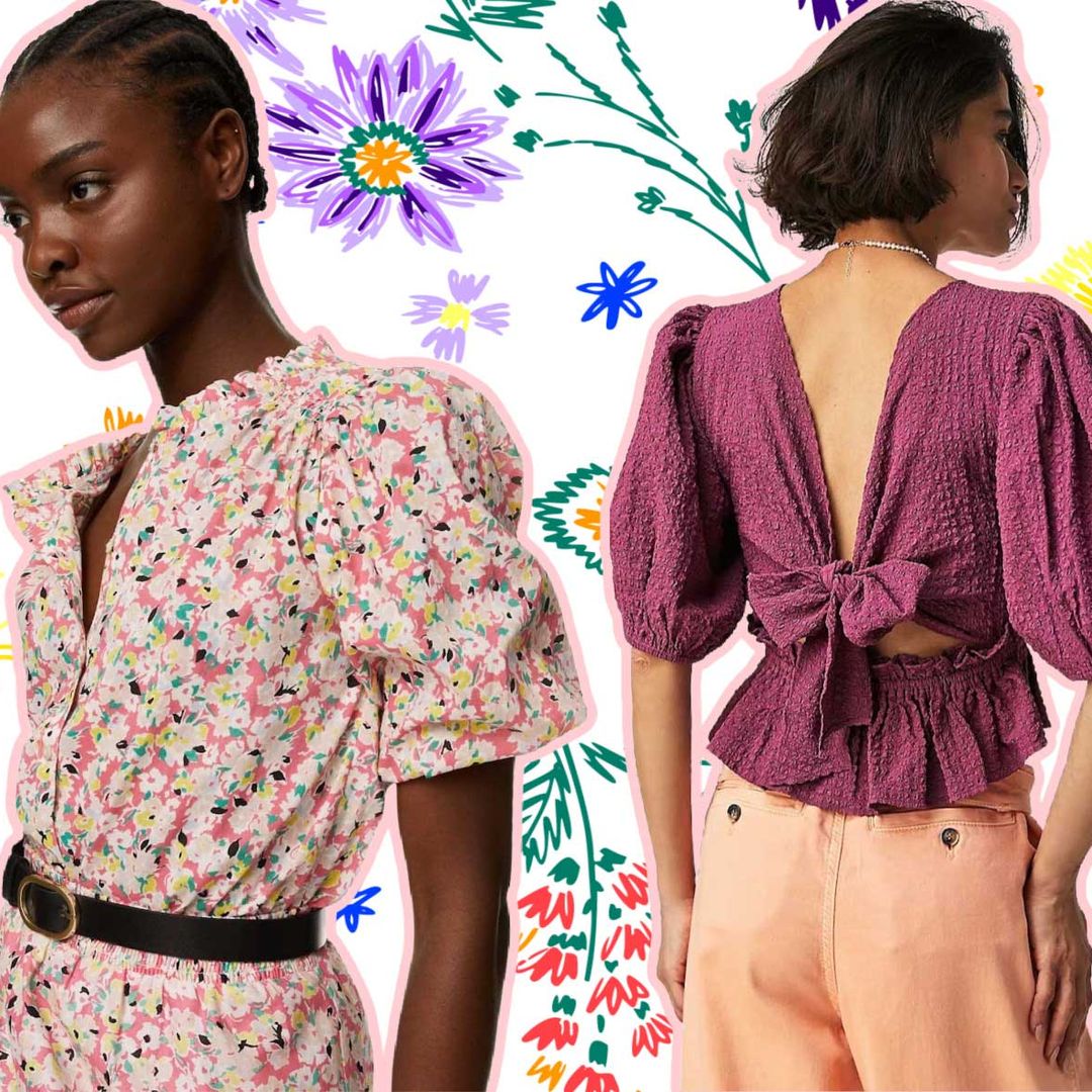 13 pretty tops to elevate your jeans this spring: From fun florals to cute crochet