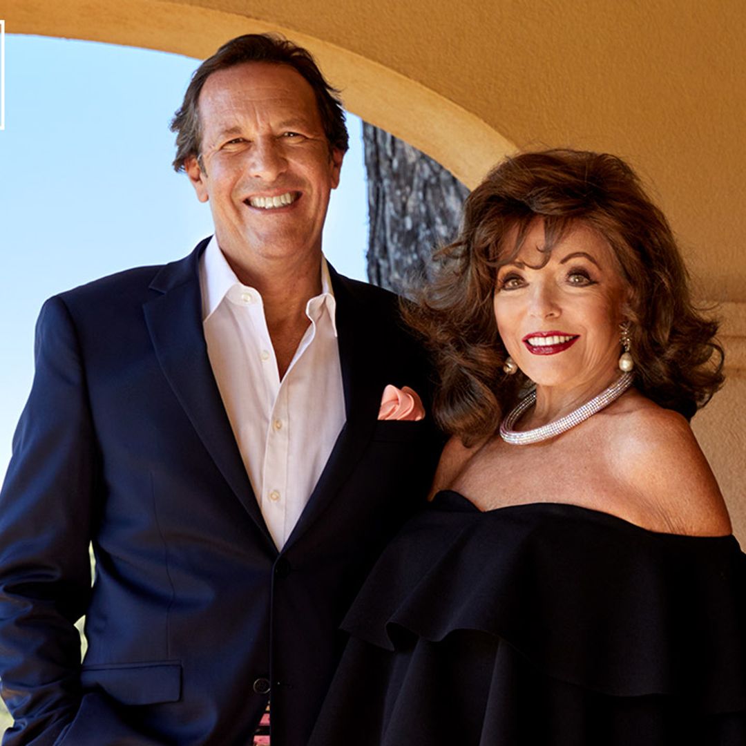 Dame Joan Collins on surviving lockdown with husband Percy Gibson and predicting the pandemic