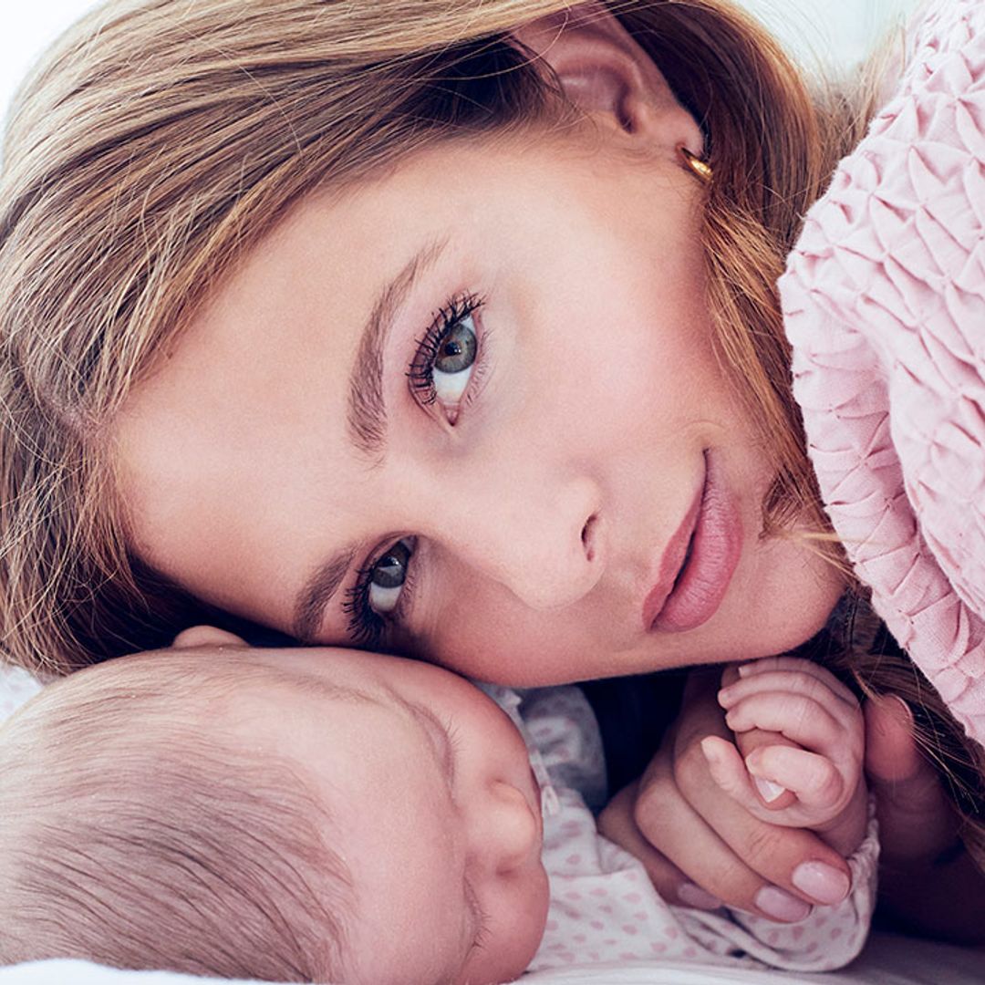 Revealed: Stunning new photo of Millie Mackintosh cooing over baby Sienna