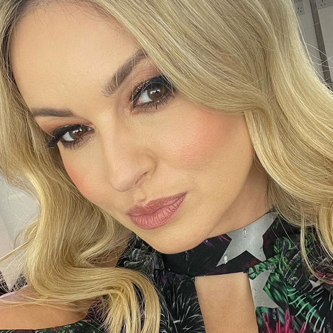 Strictly's Ola Jordan stuns in silky Zara look for the most adorable photos