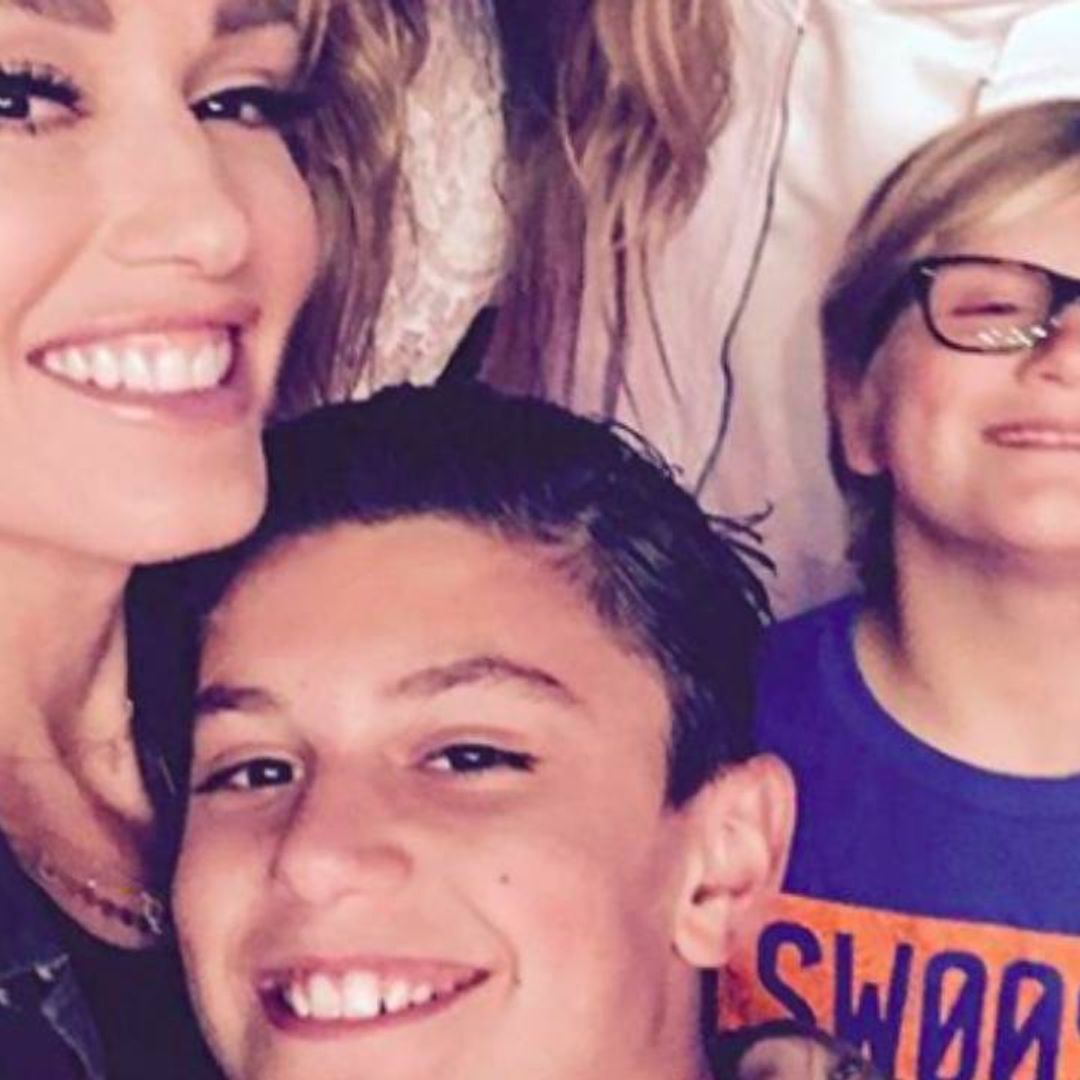 Gwen Stefani's son Kingston shares adorable throwback family photo