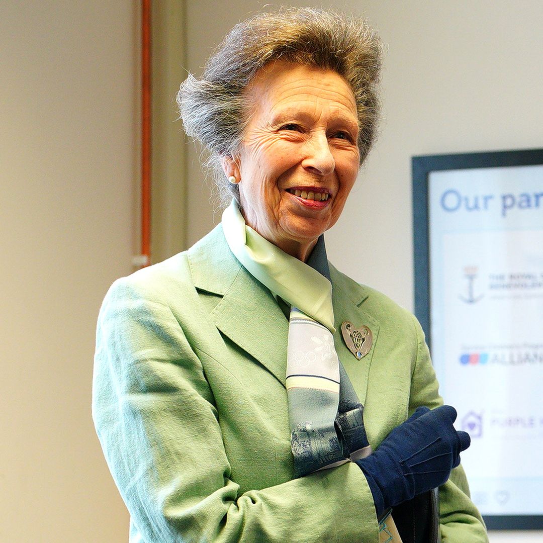 Princess Anne makes rare comments on grandchildren during Portsmouth outing