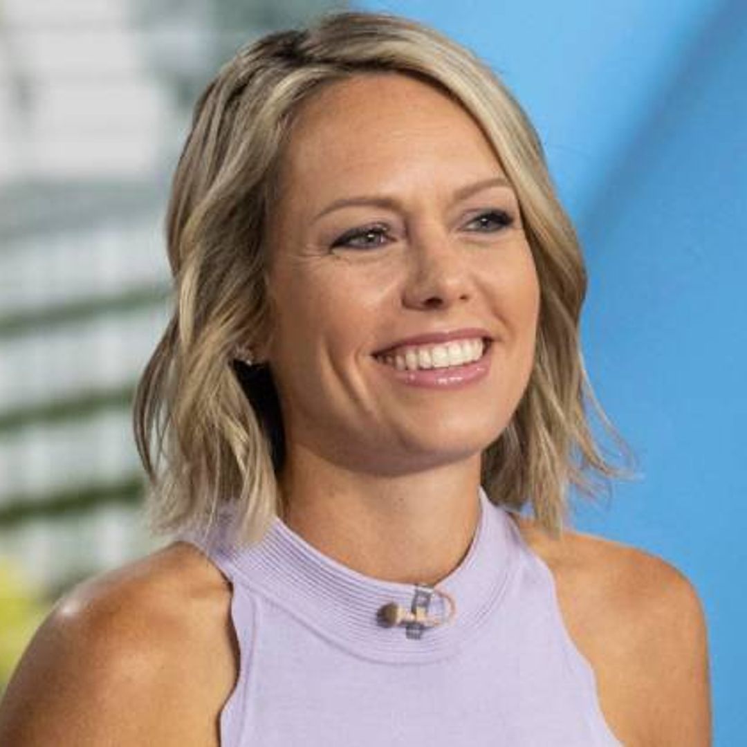 Today's Dylan Dreyer opens the doors inside her beachside property during special day with her family