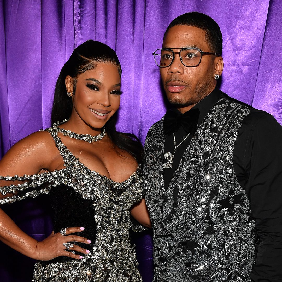 Ashanti shows off growing baby bump as she gushes over pregnancy journey with Nelly