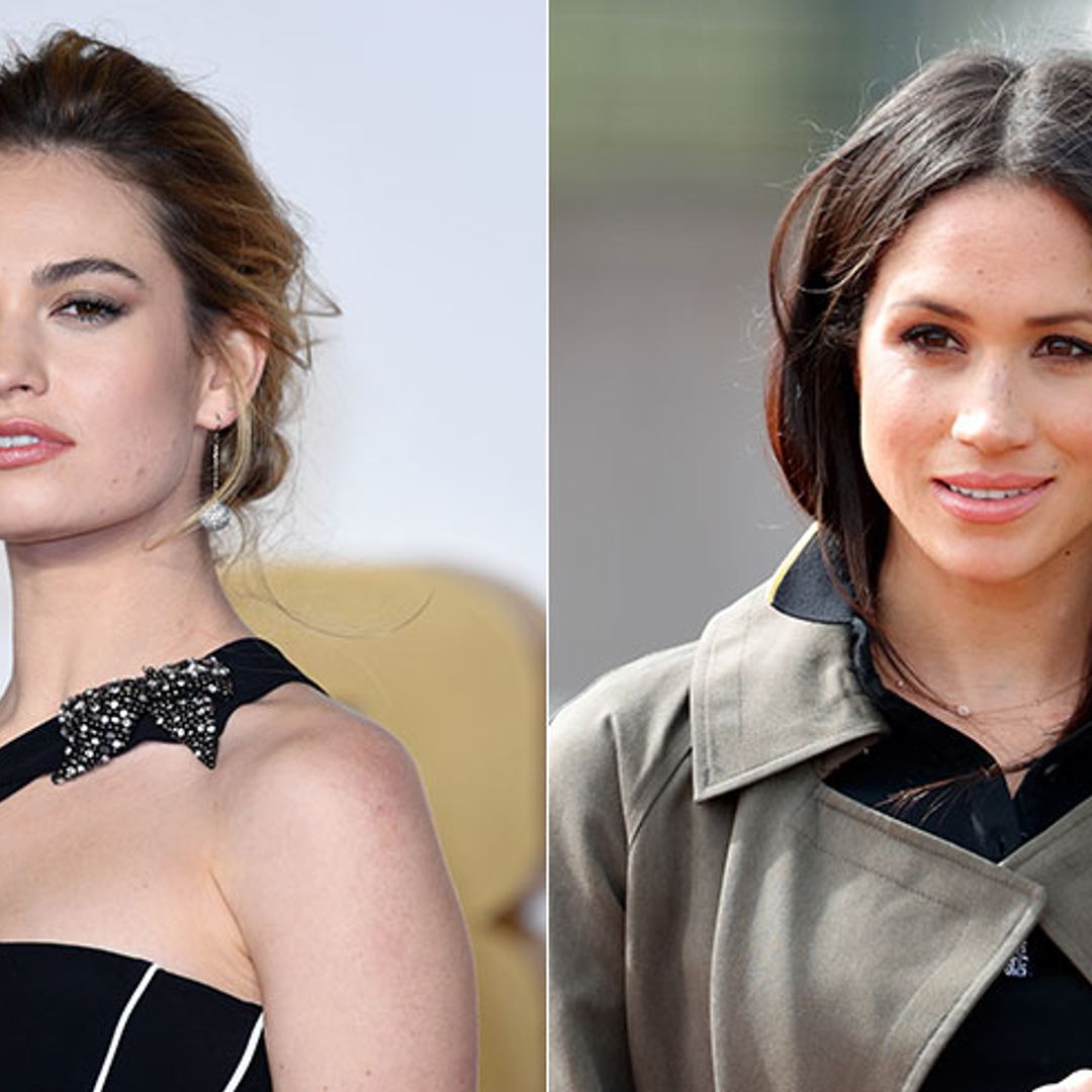 Lily James heaps praise on future royal Meghan Markle: 'She will be a force for good'