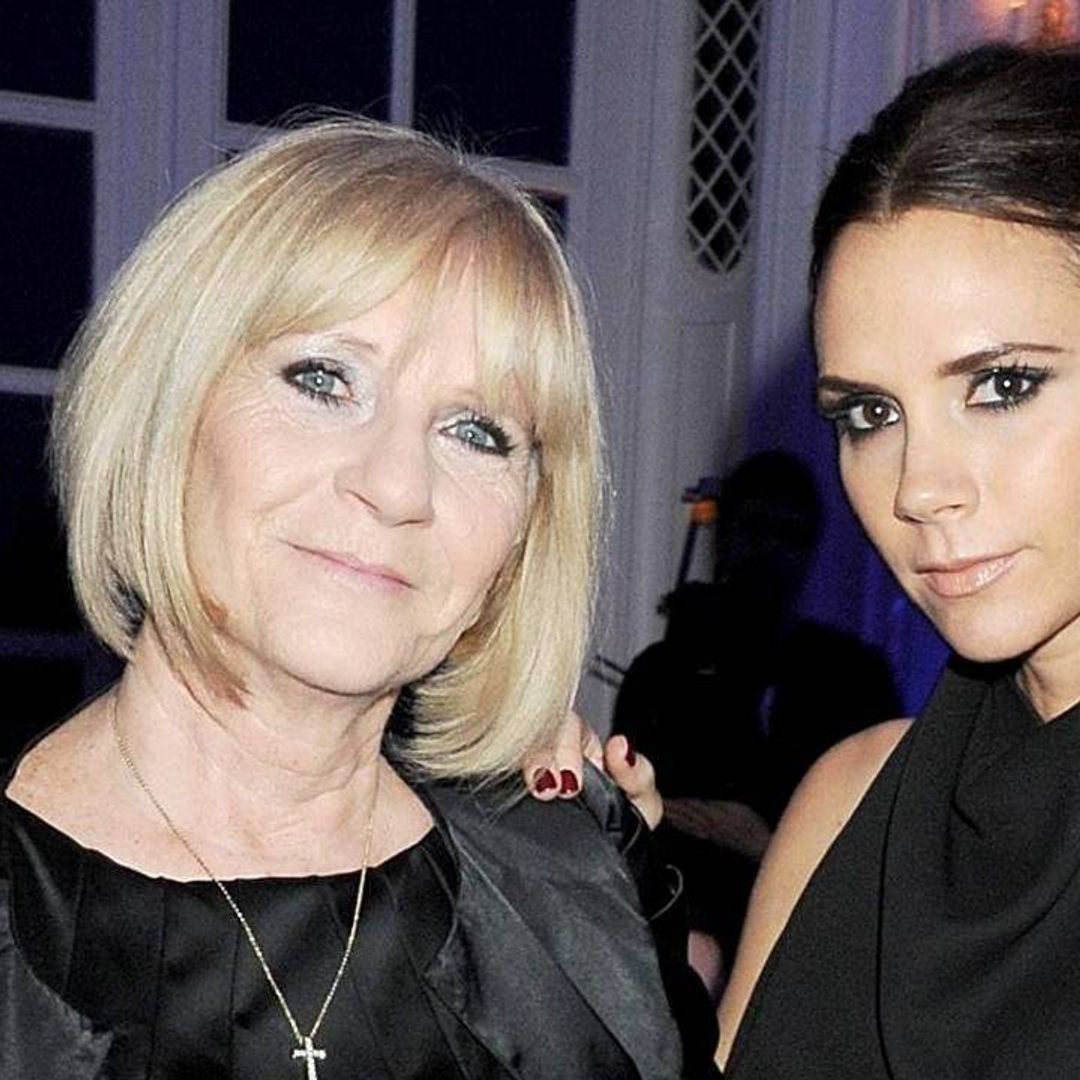 Victoria Beckham's mum re-wears outfit from Brooklyn's wedding for new family photos