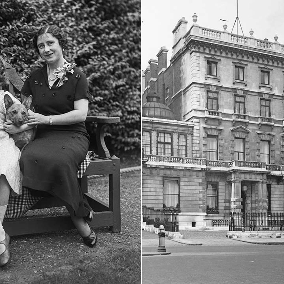 The Queen's incredible childhood home that was bombed – inside